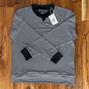 NWT Peter Millar Women’s Birdie Sport Performance Fabric Sweatshirt SMALL